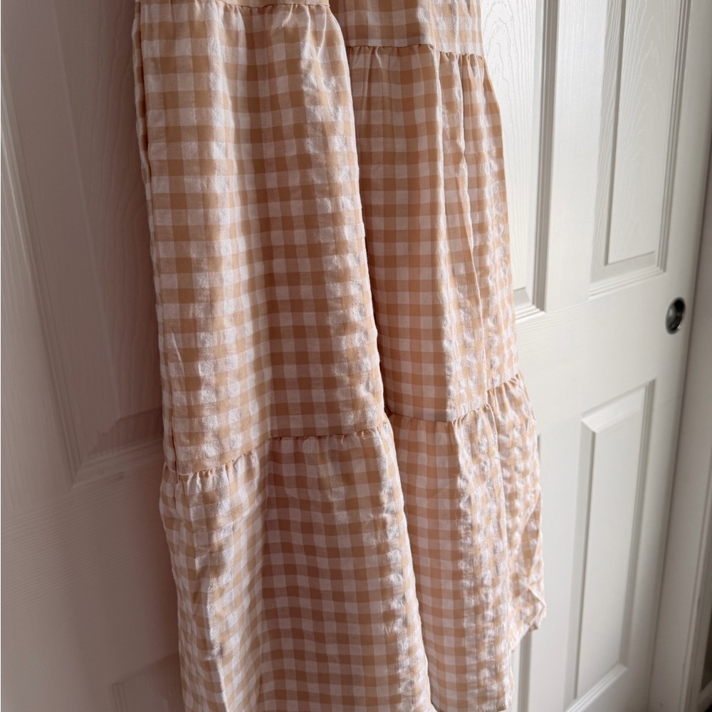 Gingham Midi Dress - Size M - Picture 7 of 10
